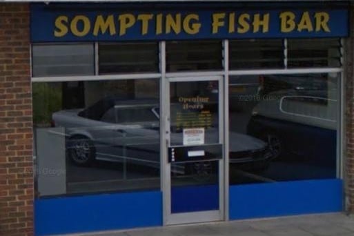 Sompting Fish Bar, in Test Road, Sompting has 4.7 stars from 41 reviews on Google. Photo: Google