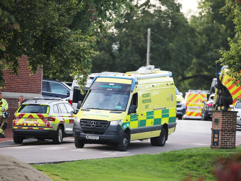 Incident at Ardingly College. Photo by Eddie Mitchell.