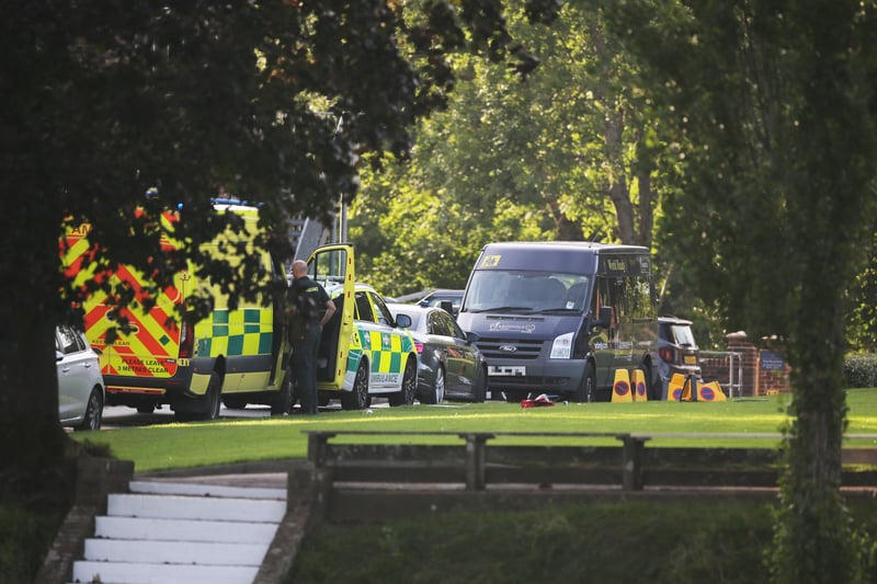 Incident at Ardingly College. Photo by Eddie Mitchell.