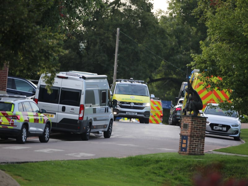Incident at Ardingly College. Photo by Eddie Mitchell.
