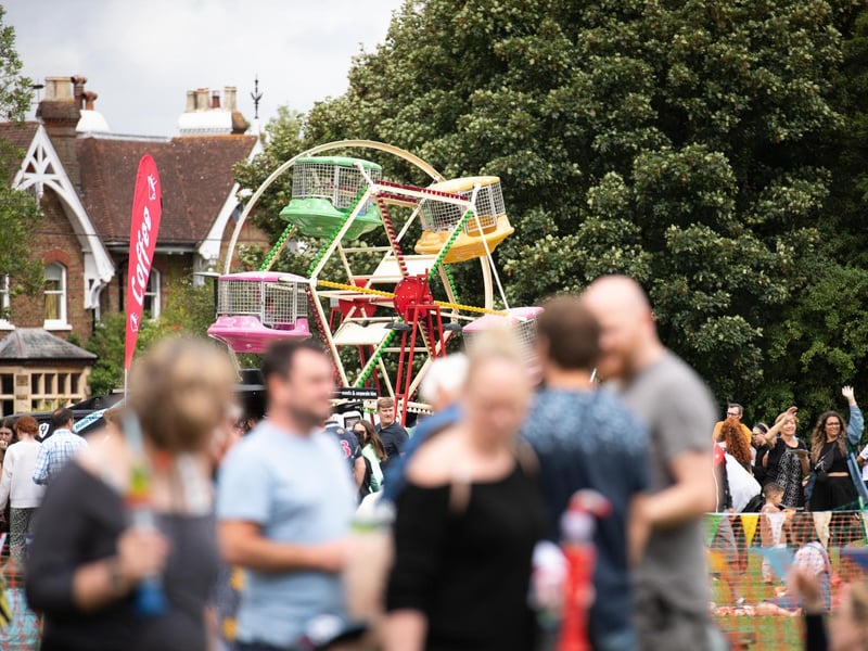 Organisers said it was wonderful to have a 'sense of normality' in the town