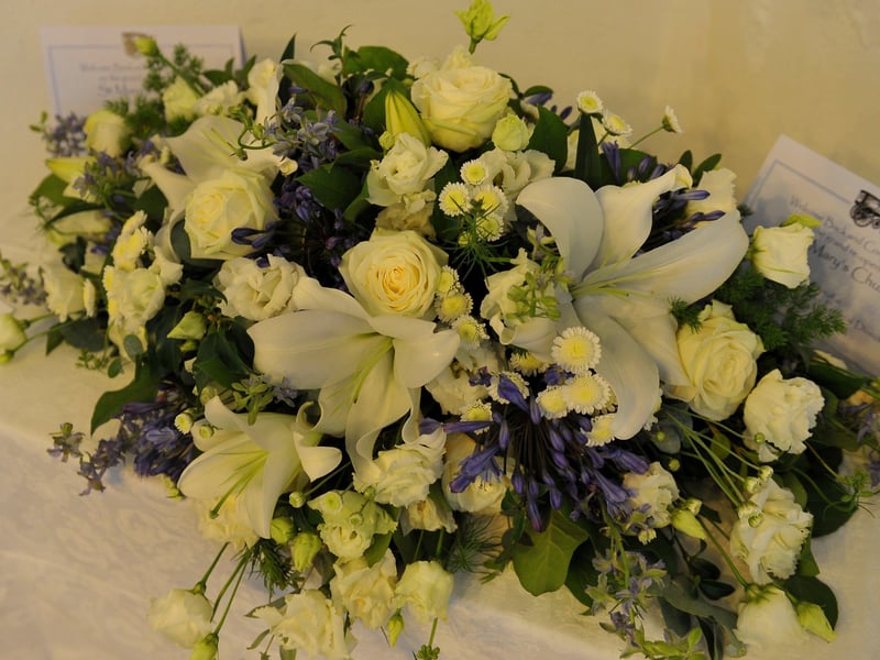 Flower festival displays for the celebration week at St Mary's Church in Sompting, including knitted mice made by verger Jacqui Offord. Picture: Steve Robards SR2108172