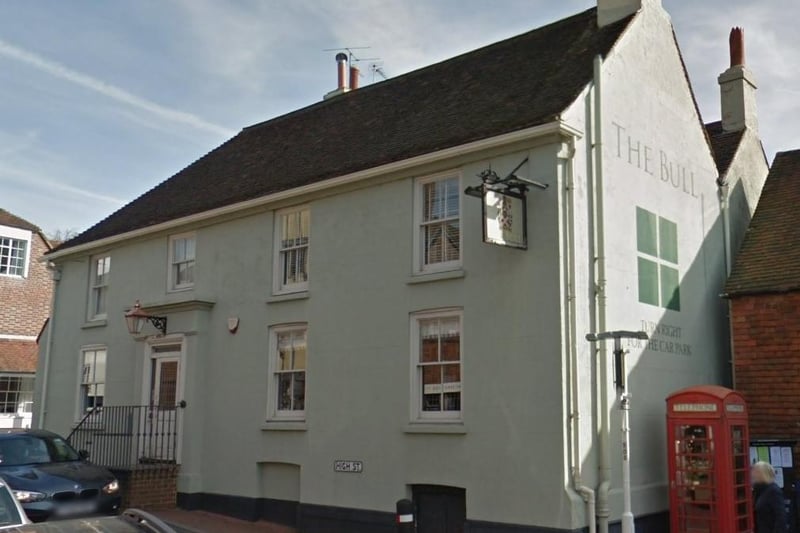 The Bull in Ditchling, just on the border of Mid and East Sussex, has an overall rating of 4.3 stars out five from 742 Google reviews. It was recently awarded 'Best Pub and Bar in East Sussex' for 2021 by Pub and Bar Magazine. Picture: Google Street View.