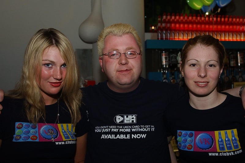 Clubbers at Liquid in 2002