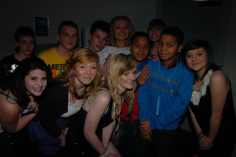Olly Murs at a 2010 event  for under 18s  at Peterborough's  Liquid nightclub