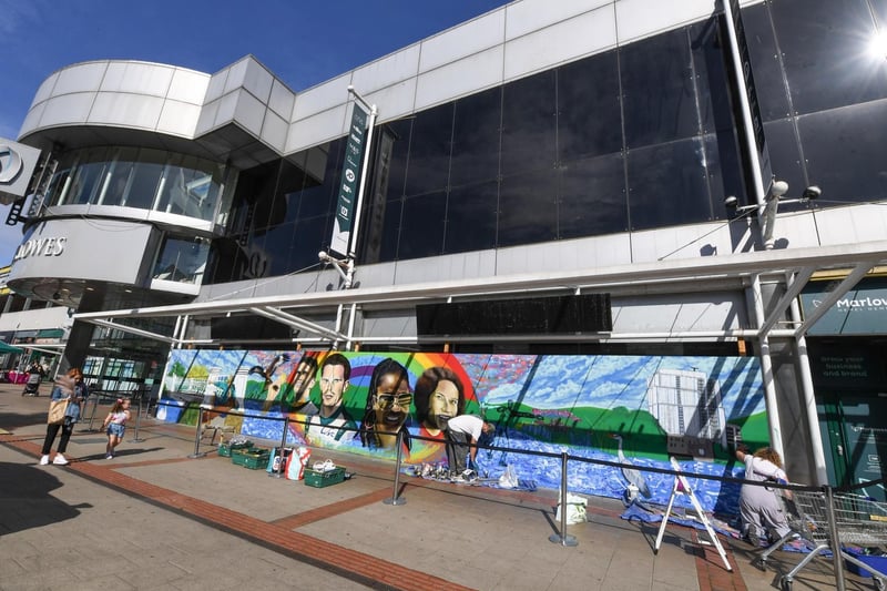 The Marlowes commissions brand new ‘Everyone’s Welcome’ mural