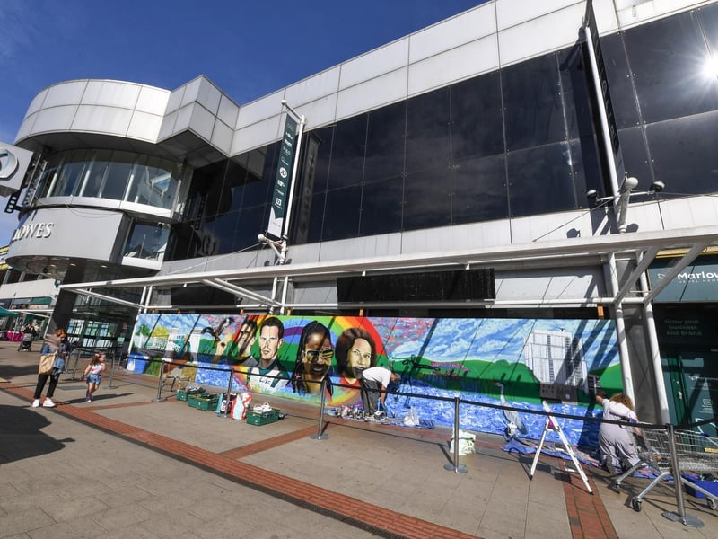 The Marlowes commissions brand new ‘Everyone’s Welcome’ mural