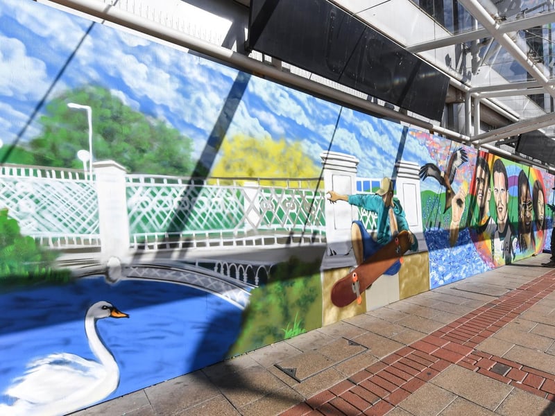 Visitors can expect to spot many focal points, including the white Grade II listed cast iron bridge in Gadebridge Park and a swan