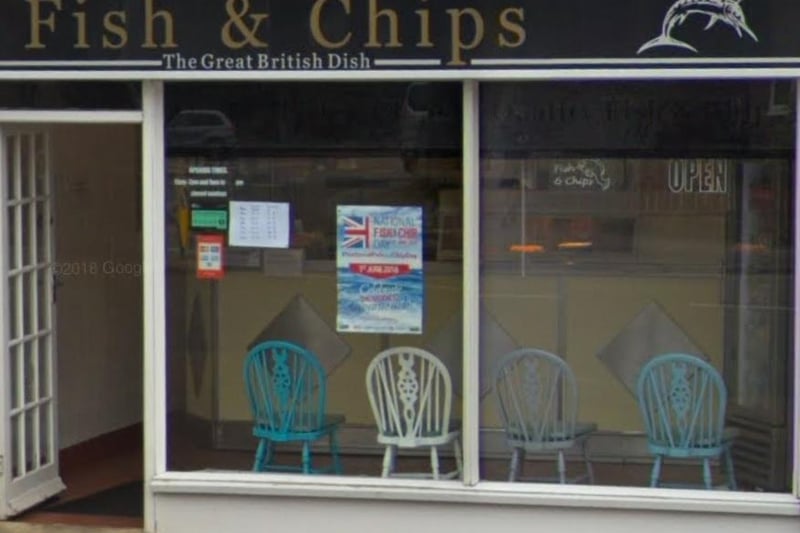 No.10 Fish and Chips in Adelaide Road has 4.6 stars from 41 reviews on Google. Photo: Google