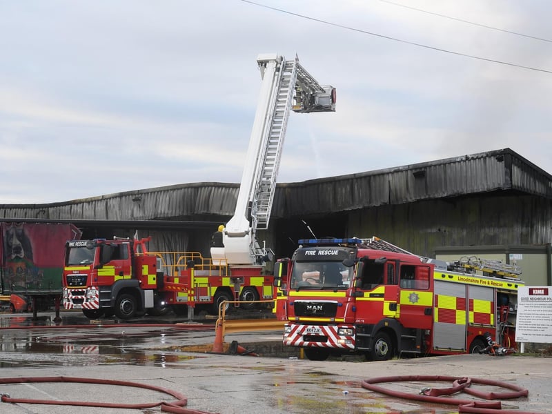 Scene at George H Kime and Co Ltd in Wrangle.