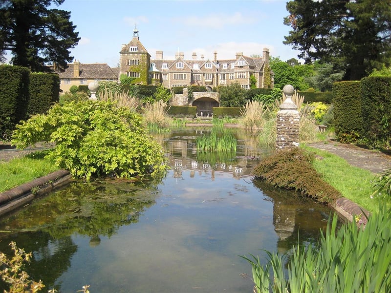 It is set in beautiful grounds