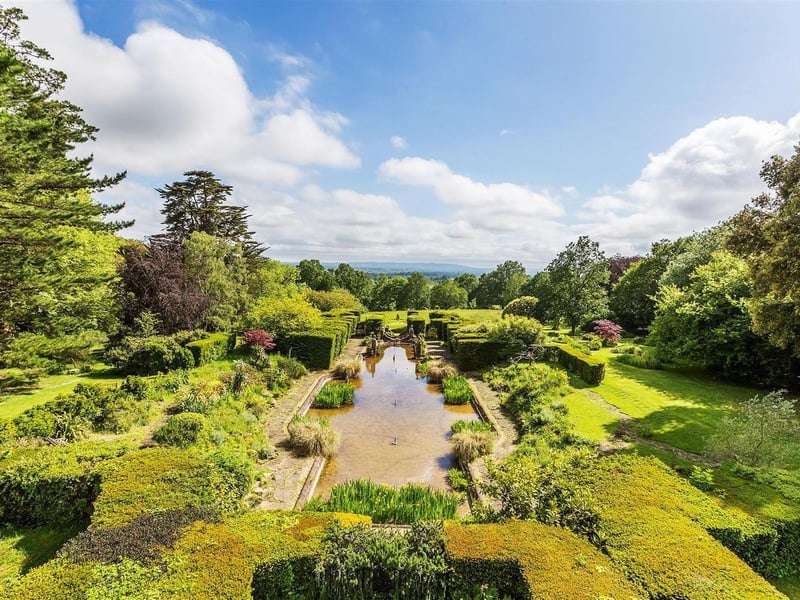 The lovely gardens