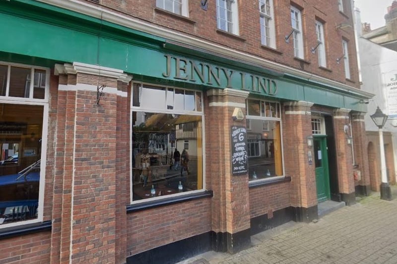 The Jenny Lind in Hight Street, Hastings has 4.5 stars from 494 reviews on Google. Photo: Google