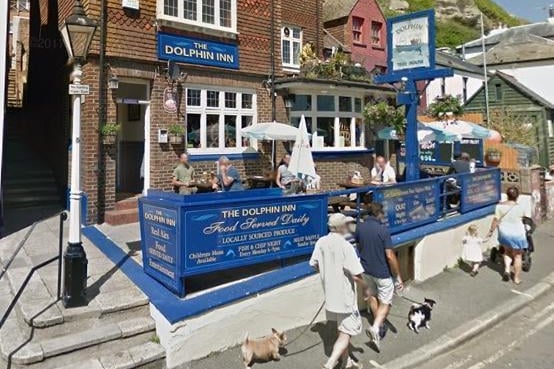 The Dolphin in Rock-a-Nore Road, Hastings has 4.5 stars from 666 reviews on Google. Photo: Google