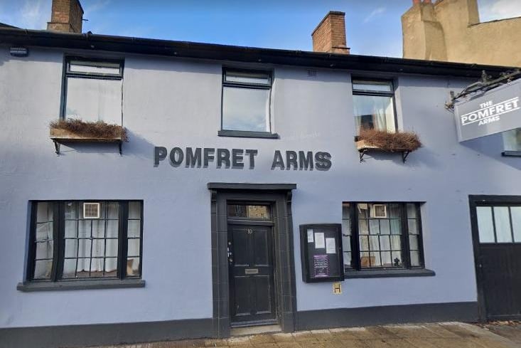 The Pomfret Arms, in Cotton End, has a 4.6 out of five star rating from 354 Google reviews