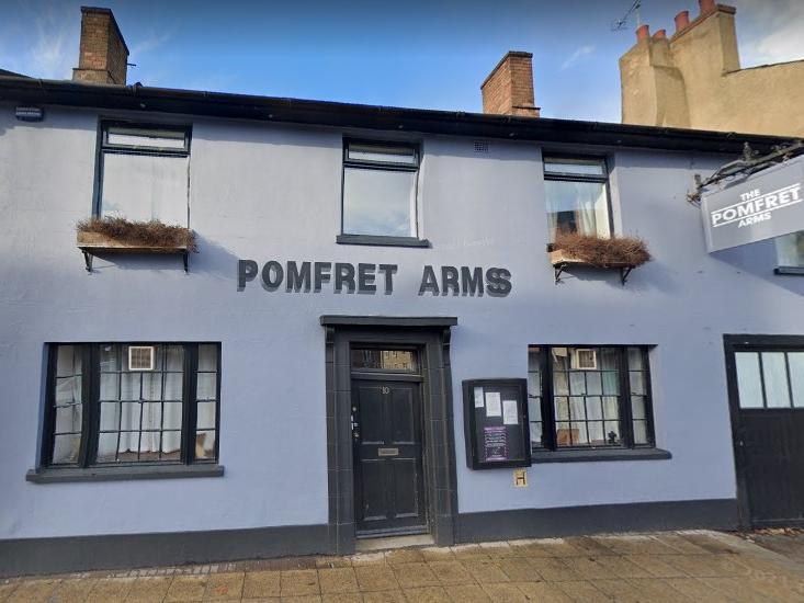 The Pomfret Arms, in Cotton End, has a 4.6 out of five star rating from 354 Google reviews