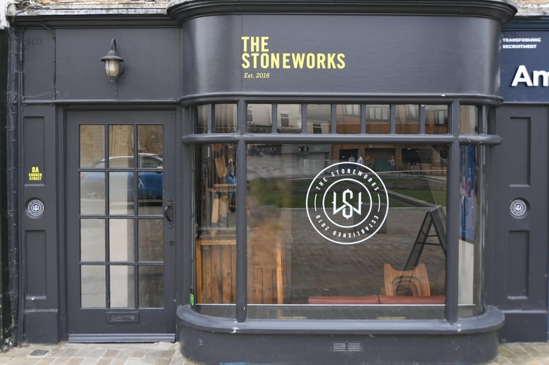 The Stoneworks Bar, Church Street: Citi 1 Queensgate stop. Walk 3 minute (0.1 miles) to The Bottle & Board