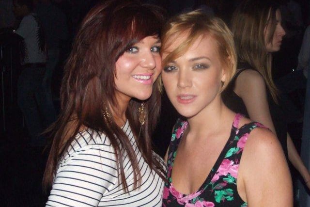 Friends on a night out in 2010