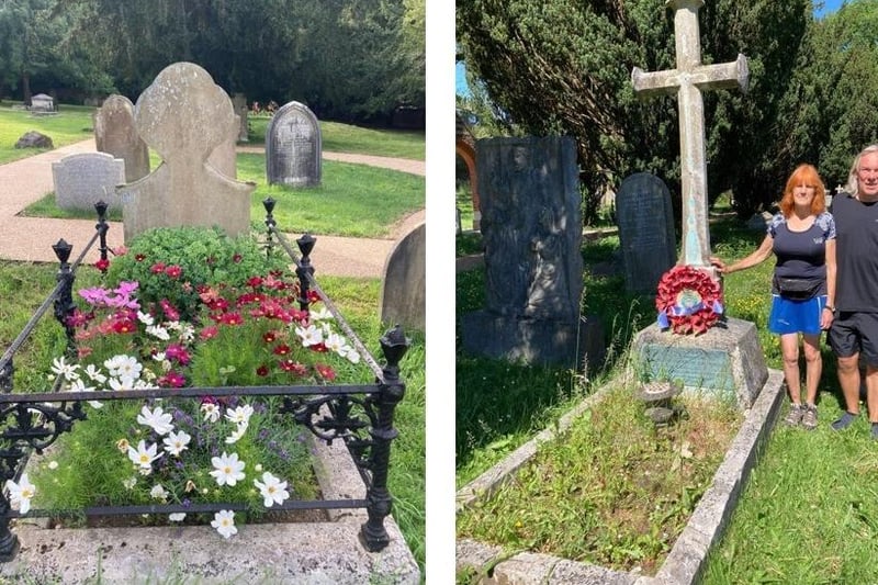 Volunteers have been transforming more graves