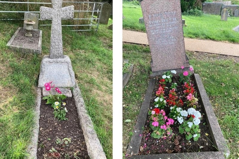Volunteers have been transforming more graves