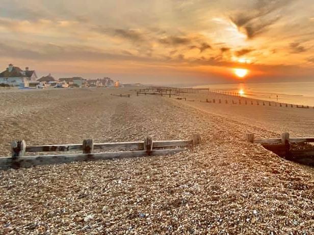 Herman Leech posted this image of Pevensey Bay on our Eastbourne Herald page