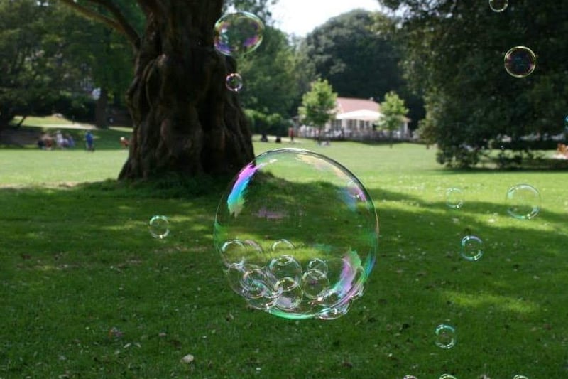 Naomi Devida May Smith posted this image on our Hastings Observer page with the message: 'Bubbles in Alexandra Park, Hastings.'