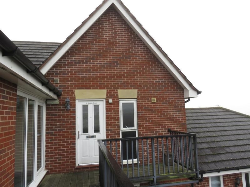 This studio flat has a kitchen area with built-in electric oven, hob and extractor fan, open plan living accommodation with storage cupboard and shower room, as well as an allocated parking space and a balcony overlooking Wootton.
On the market for 106,000.
Listed by: HomeMove