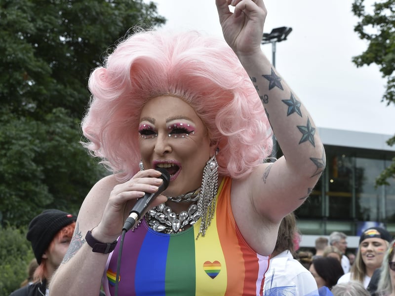 Peterborough's Pride event. Pictures: David Lowndes
