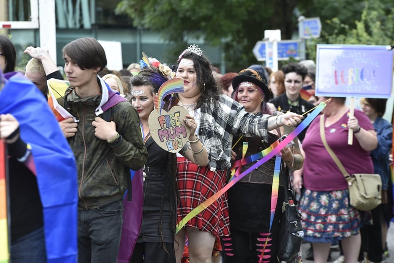 Peterborough's Pride event. Pictures: David Lowndes