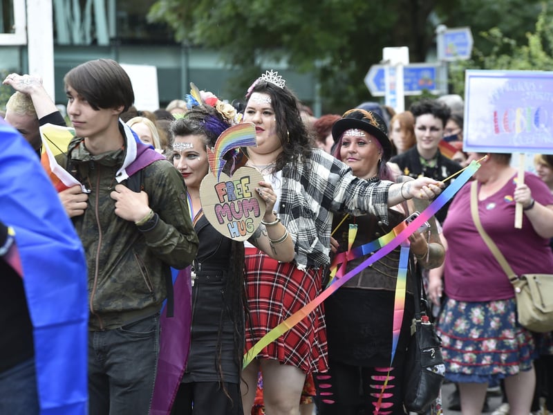 Peterborough's Pride event. Pictures: David Lowndes