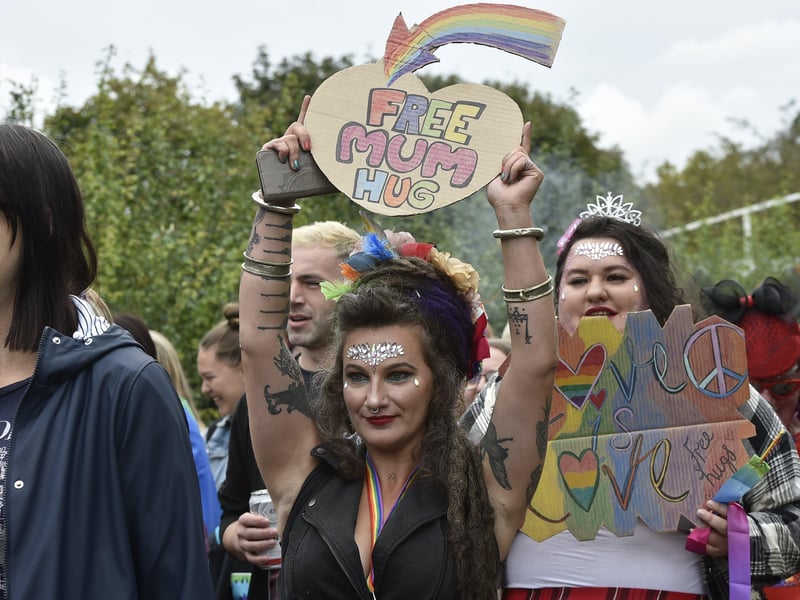 Peterborough's Pride event. Pictures: David Lowndes