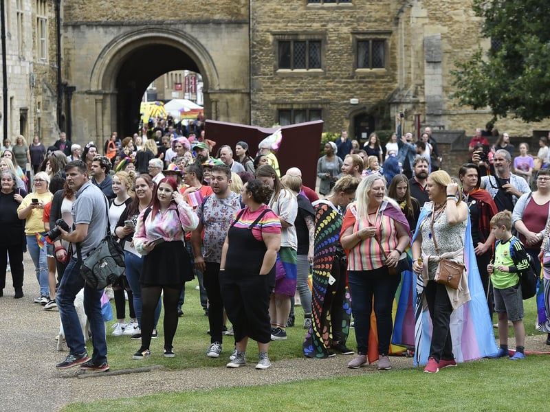 Peterborough's Pride event. Pictures: David Lowndes