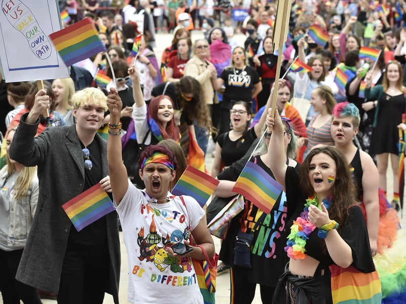Peterborough's Pride event. Pictures: David Lowndes