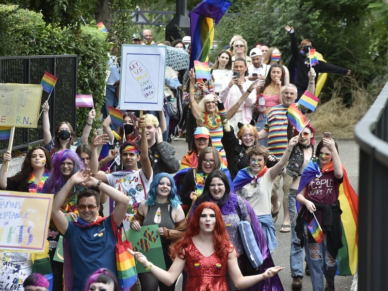 Peterborough's Pride event. Pictures: David Lowndes