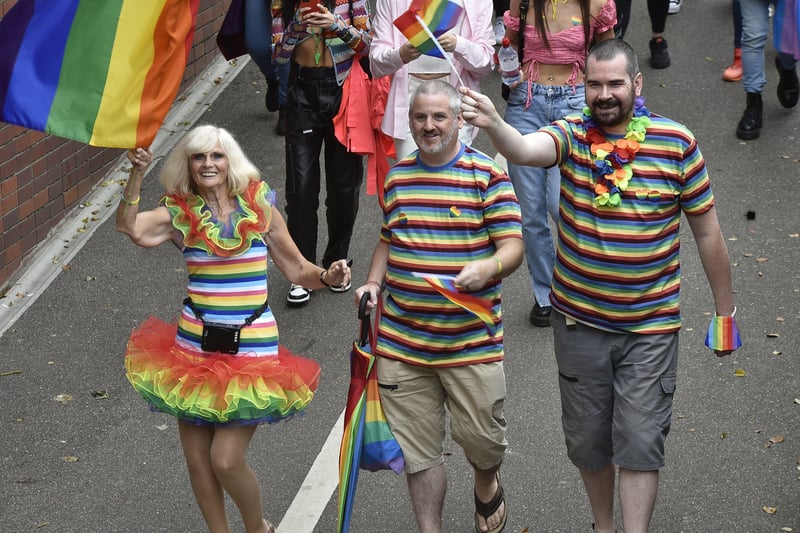 Peterborough's Pride event. Pictures: David Lowndes