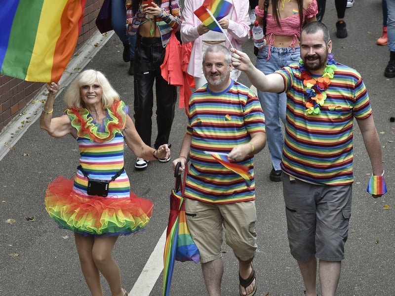 Peterborough's Pride event. Pictures: David Lowndes