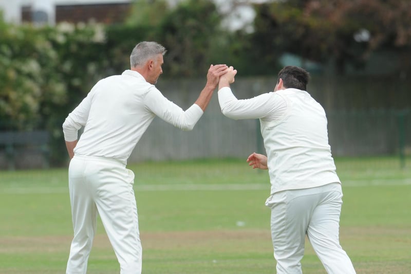 Action from Findon's one-wicket win at Worthing / Pictures: Stephen Goodger