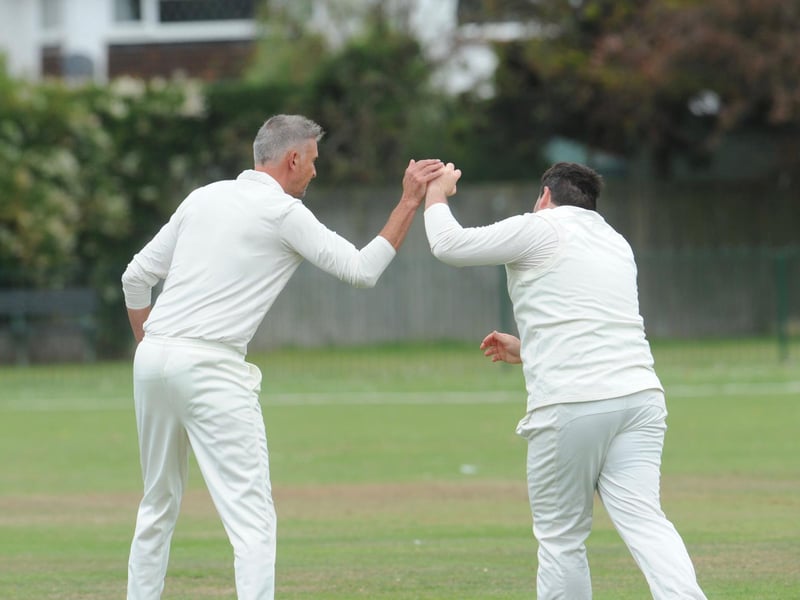 Action from Findon's one-wicket win at Worthing / Pictures: Stephen Goodger