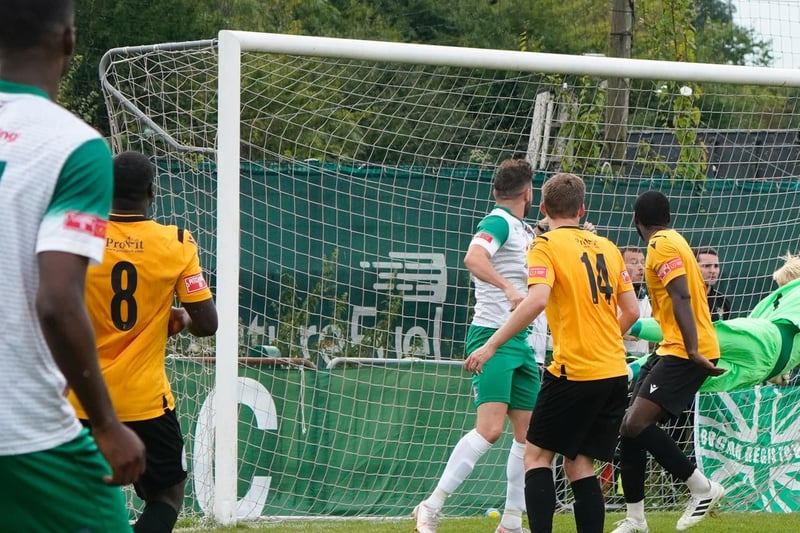 Action from the Rocks' 2-2 draw at East Thurrock / Pictures: Lyn Phillips and Trev Staff