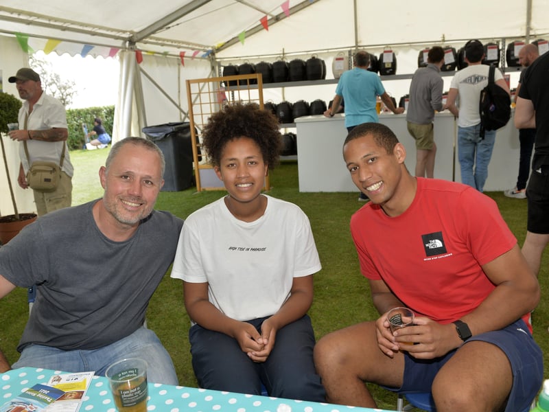 Beer and Cider by the Sea Festival, Eastbourne 2021 (Pic by Jon Rigby) SUS-210823-110620008