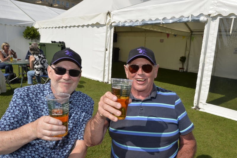 Beer and Cider by the Sea Festival, Eastbourne 2021 (Pic by Jon Rigby) SUS-210823-110753008
