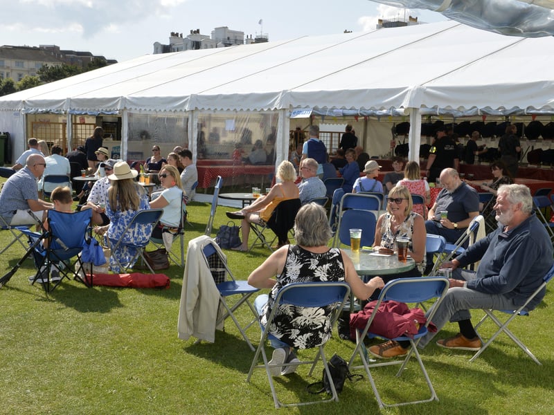 Beer and cider in the sunshine