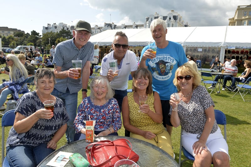 Beer and Cider by the Sea Festival, Eastbourne 2021 (Pic by Jon Rigby) SUS-210823-111051008