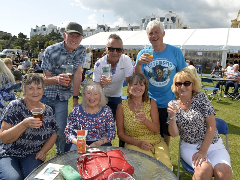 Beer and Cider by the Sea Festival, Eastbourne 2021 (Pic by Jon Rigby) SUS-210823-111051008