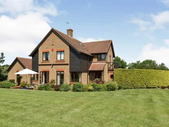 This home is currently on the market in Milton Keynes for £1.5m