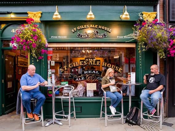 Midsummers Night Theme beer festival at St Giles' Ale House. Photo: Leila Coker