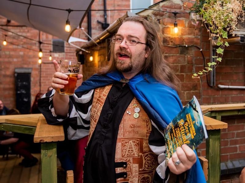 Midsummers Night Theme beer festival at St Giles' Ale House. Photo: Leila Coker