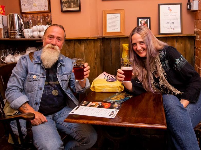 Midsummers Night Theme beer festival at St Giles' Ale House. Photo: Leila Coker