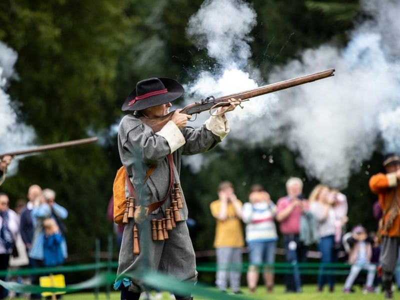 The Not So Civil War at Delapré Abbey on Saturday, August 21 and Sunday, August 22, 2021. Photo: Kirsty Edmonds.