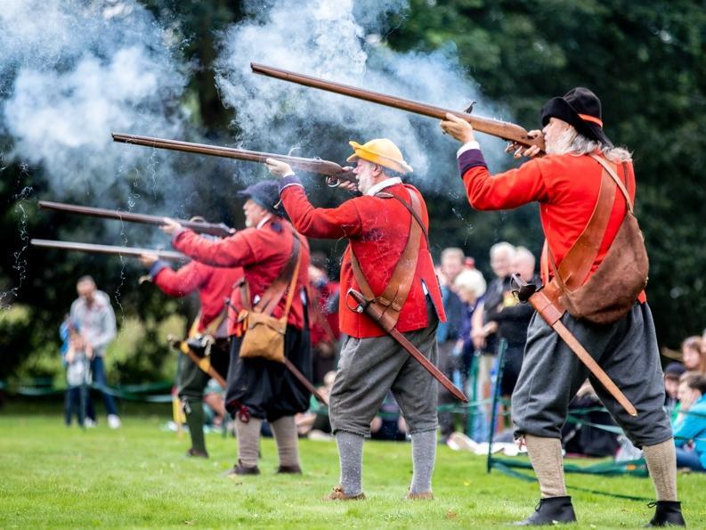 The Not So Civil War at Delapré Abbey on Saturday, August 21 and Sunday, August 22, 2021. Photo: Kirsty Edmonds.